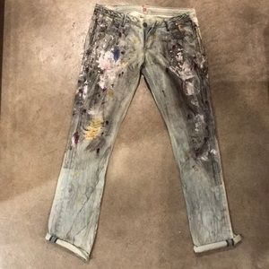 Sinclair MFGRP distressed denim